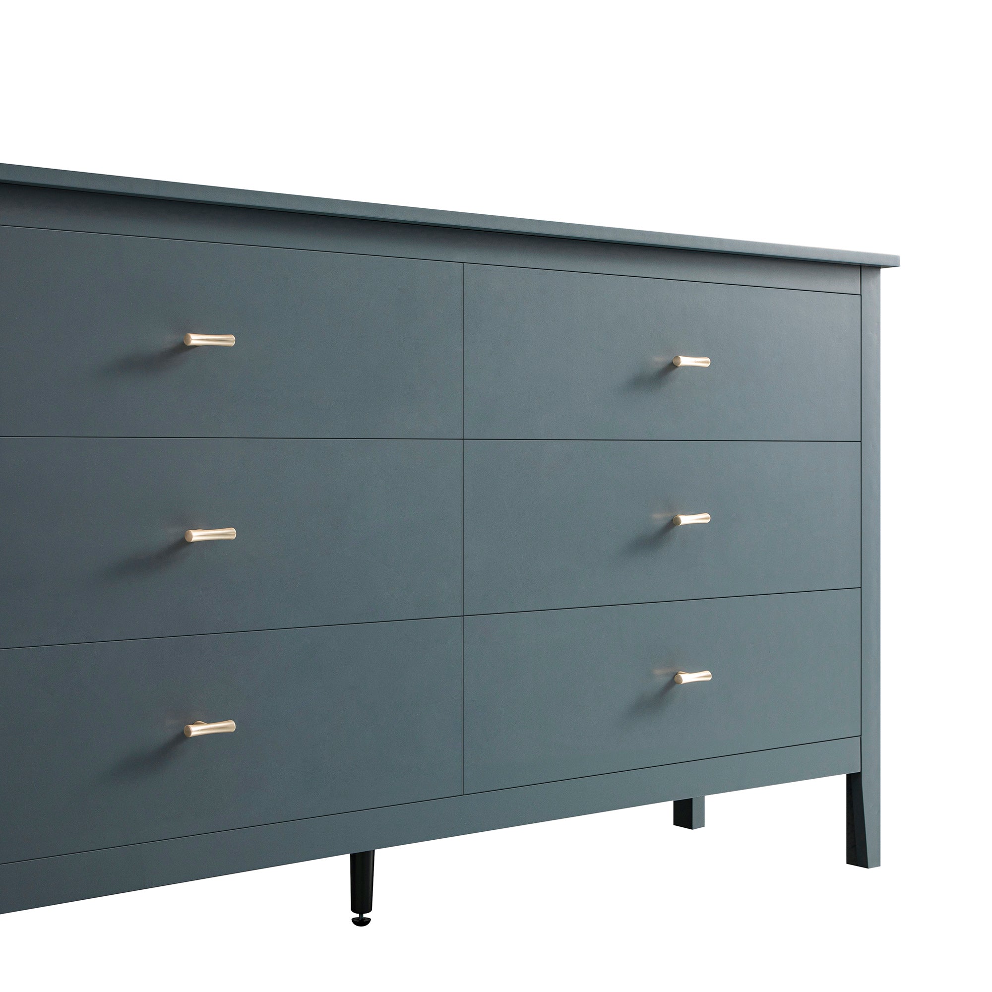 Oakham 6-Drawer Dresser, Stormy Blue Oakham 6-Drawer Dresser, Stormy Blue