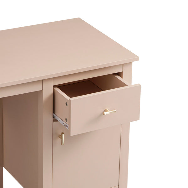 Oakham Writing Desk, Nude Pink
