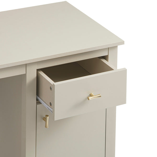 Oakham Writing Desk, Shaded White