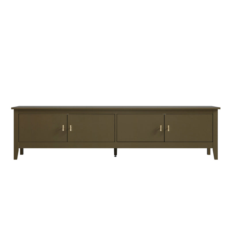 Oakham 70" Wide Media Unit, Olive Grove