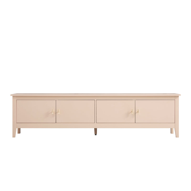 Oakham 70" Wide Media Unit, Nude Pink
