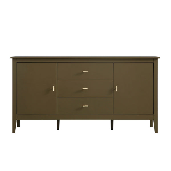 Oakham Wide Sideboard with Drawers, Olive Grove