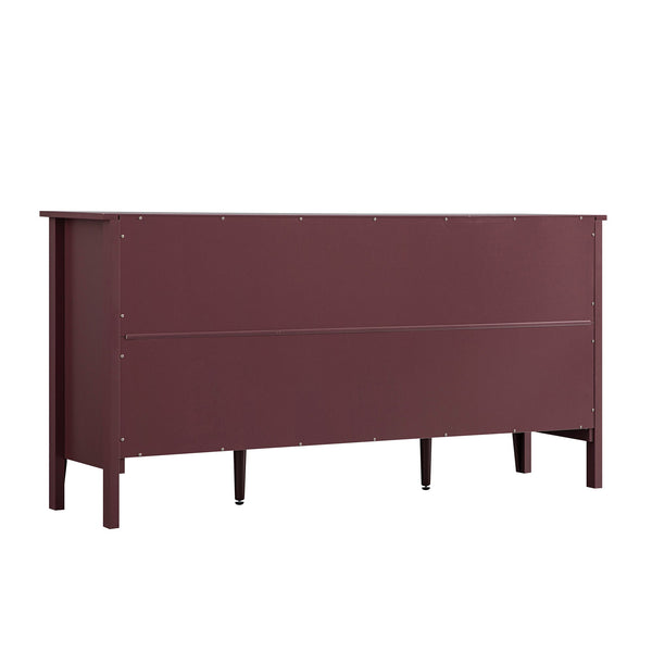 Oakham Wide Sideboard with Drawers, Wild Cherry
