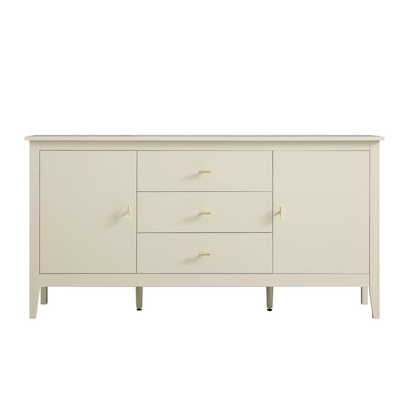 Oakham Wide Sideboard with Drawers, Shaded White
