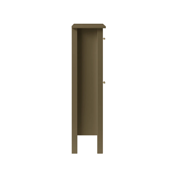 Oakham 2-Tier Shoe Cabinet, Olive Grove