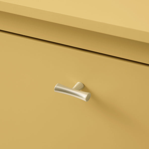 Oakham 2-Tier Shoe Cabinet, Rattan Yellow