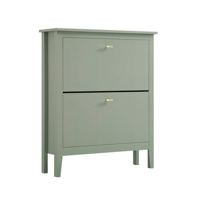 Oakham 2-Tier Shoe Cabinet, Desert Sage
