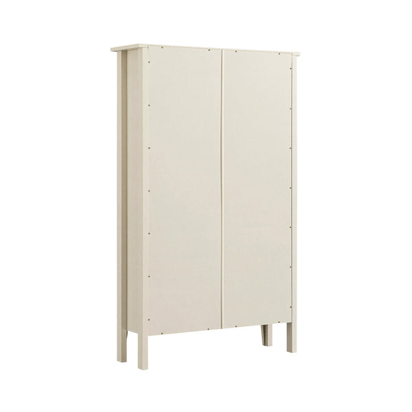 Oakham 3-Tier Shoe Cabinet, Shaded White