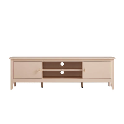 Oakham 59" Wide Media Unit, Nude Pink