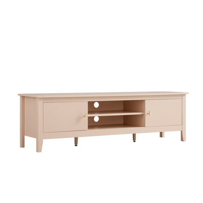 Oakham 59" Wide Media Unit, Nude Pink