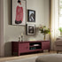 Oakham 59" Wide Media Unit, Wild Cherry