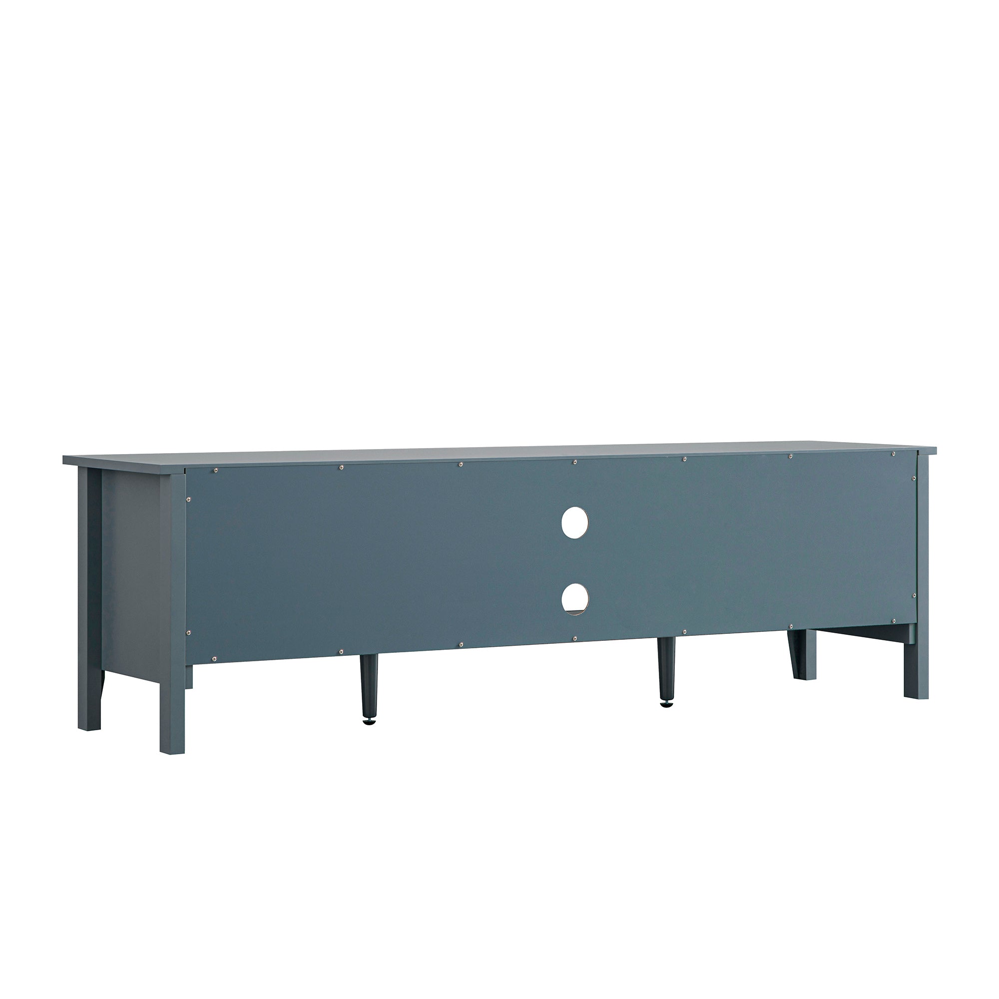 Oakham 59" Wide Media Unit, Stormy Blue
