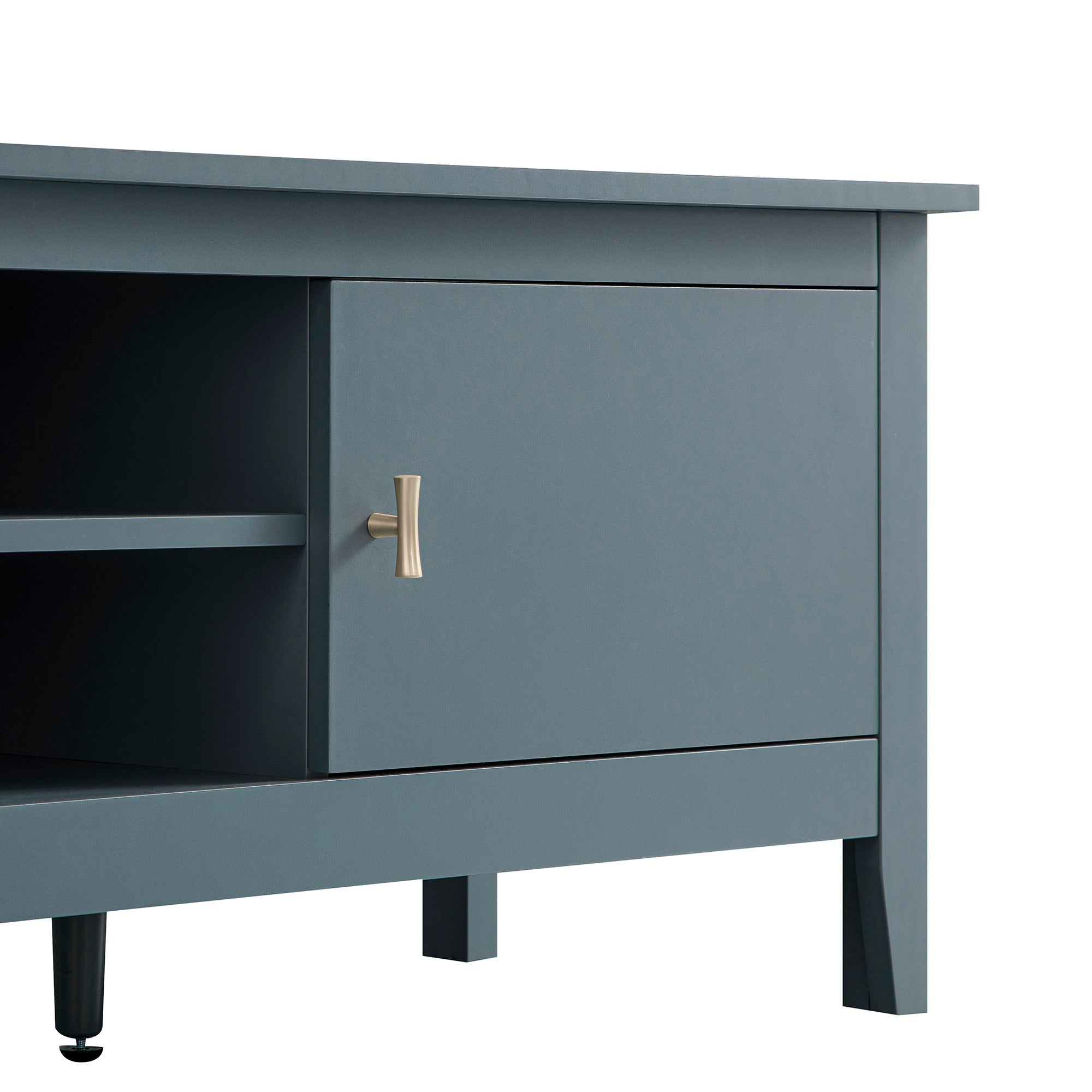 Oakham 59" Wide Media Unit, Stormy Blue