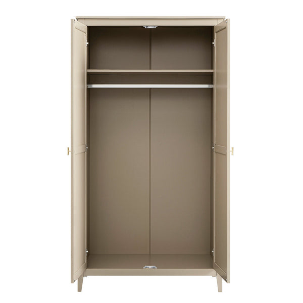 Oakham Double Closet, Deep Greige