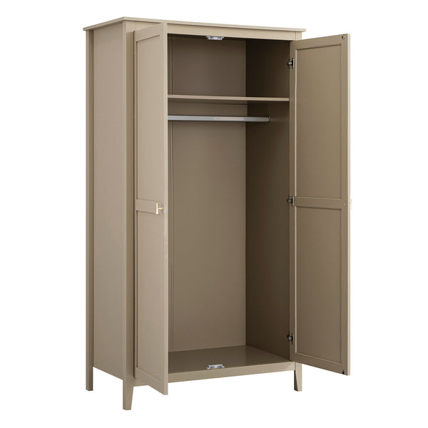 Oakham Double Closet, Deep Greige