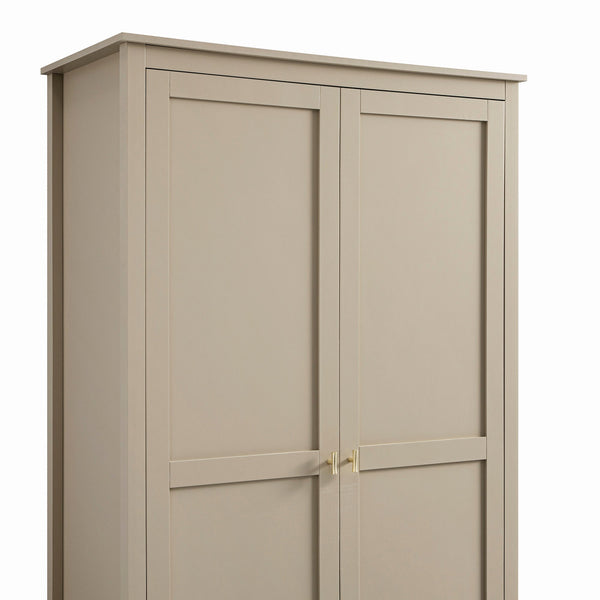 Oakham Double Closet, Deep Greige
