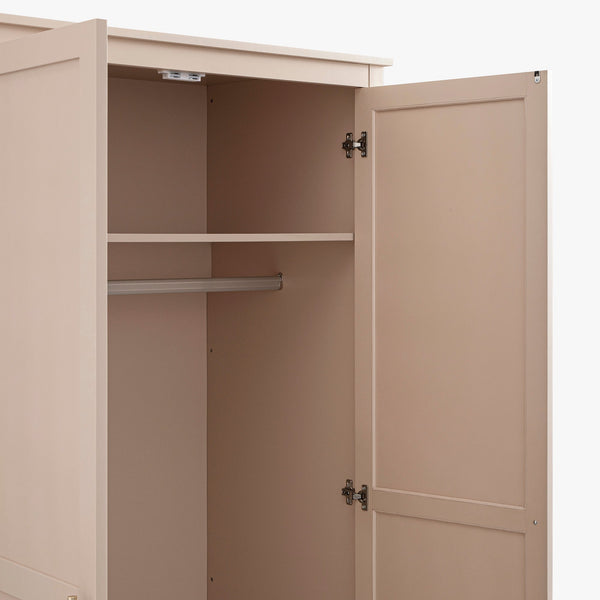 Oakham Double Closet, Nude Pink