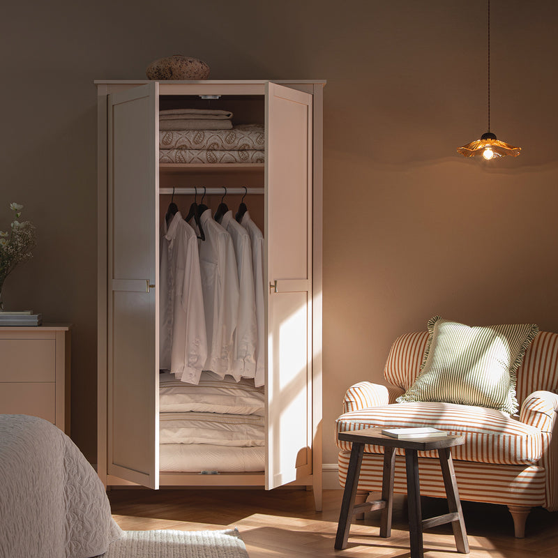 Oakham Double Closet, Nude Pink