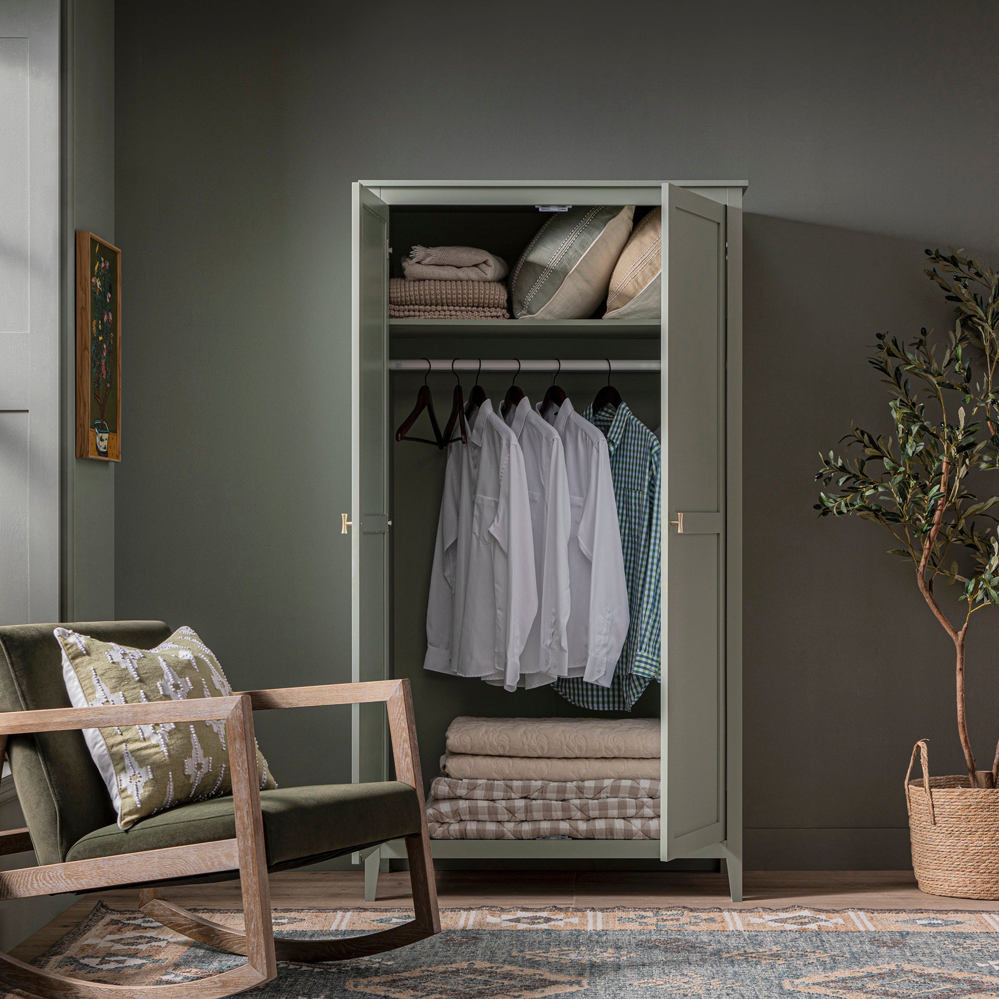 Oakham Double Closet, Desert Sage