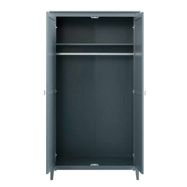 Oakham Double Closet, Stormy Blue