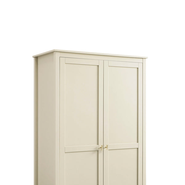 Oakham Double Closet, Shaded White