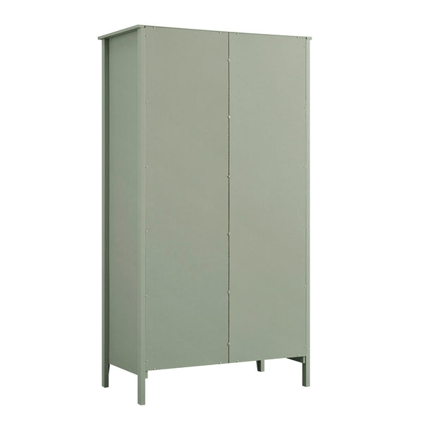 Oakham Mirrored Double Closet, Desert Sage