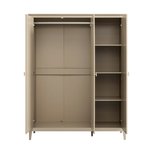 Oakham Triple Closet, Deep Greige