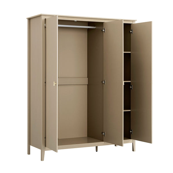 Oakham Triple Closet, Deep Greige