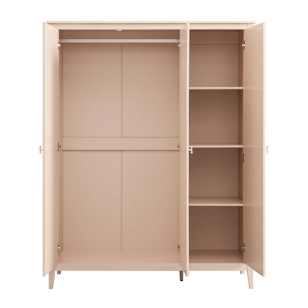 Oakham Triple Closet, Nude Pink