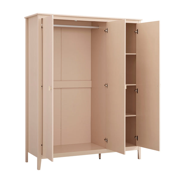 Oakham Triple Closet, Nude Pink