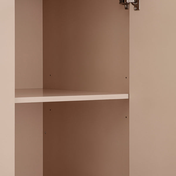 Oakham Triple Closet, Nude Pink