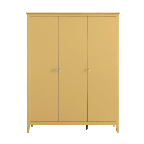 Oakham Triple Closet, Rattan Yellow
