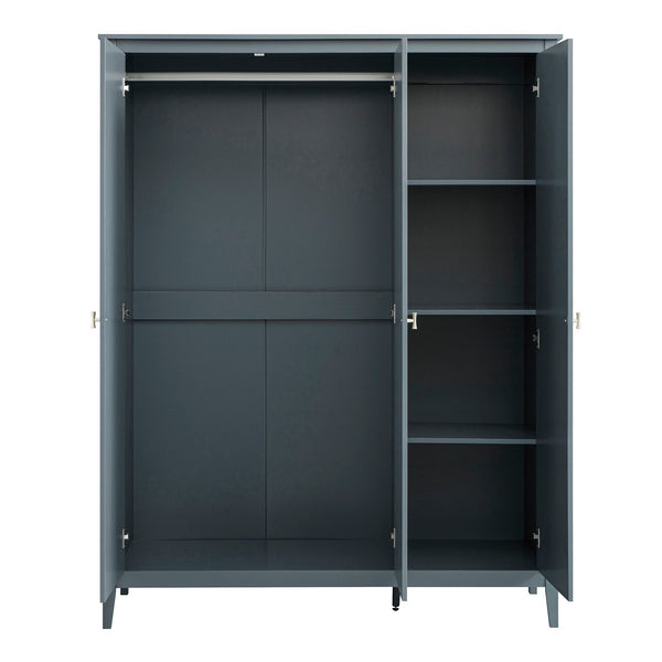 Oakham Triple Closet, Stormy Blue