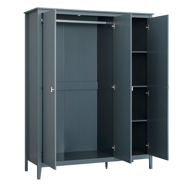 Oakham Triple Closet, Stormy Blue