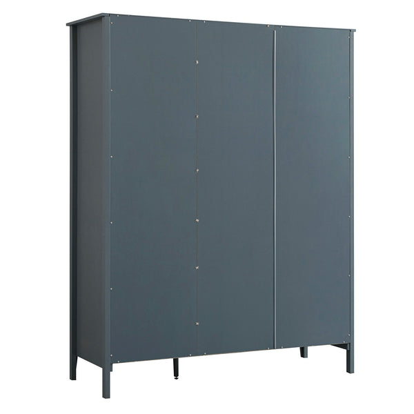 Oakham Triple Closet, Stormy Blue
