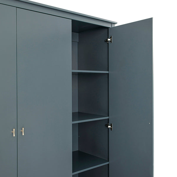 Oakham Triple Closet, Stormy Blue