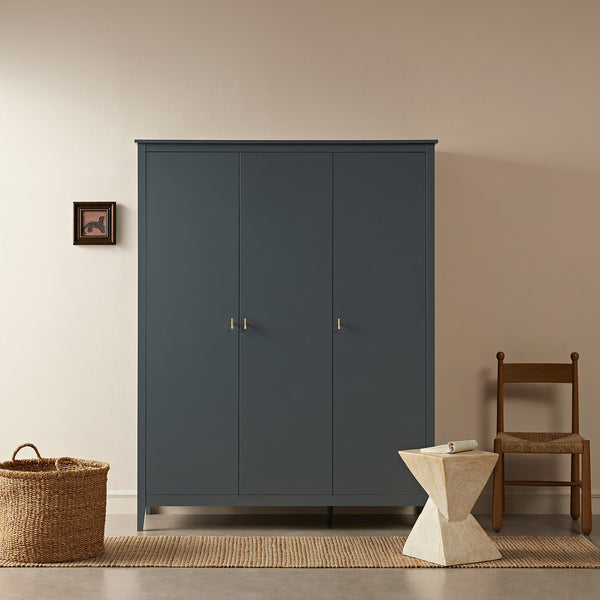 Oakham Triple Closet, Stormy Blue