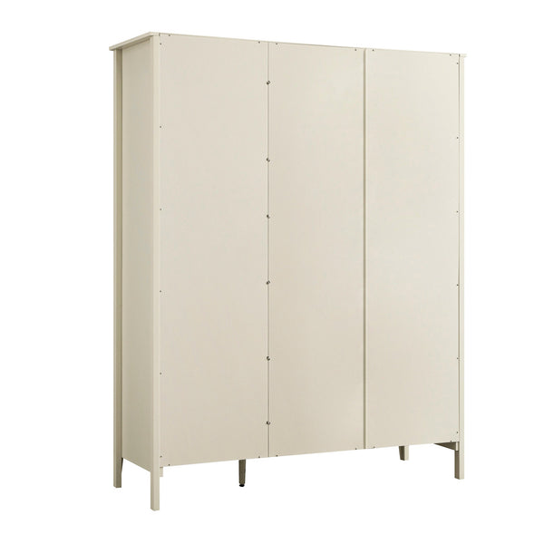 Oakham Triple Closet, Shaded White
