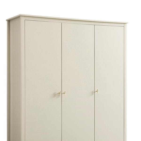 Oakham Triple Closet, Shaded White
