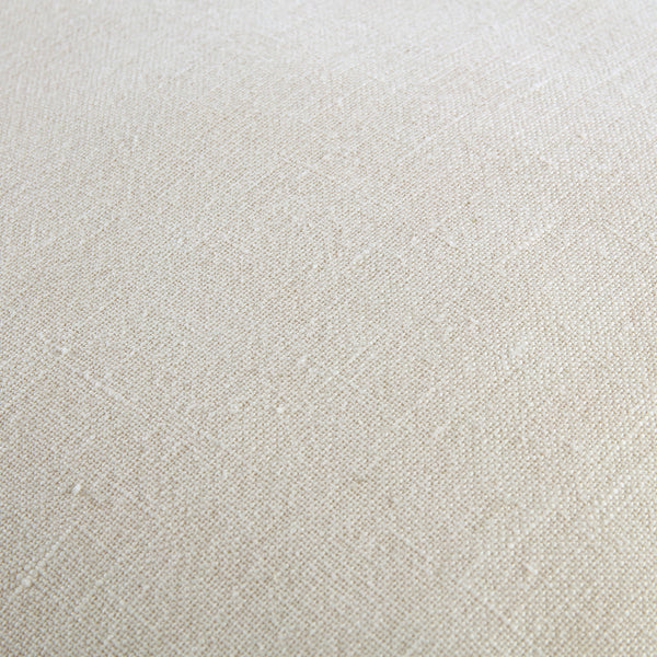 Evie Linen Prussian Blue Scalloped Square Pillow