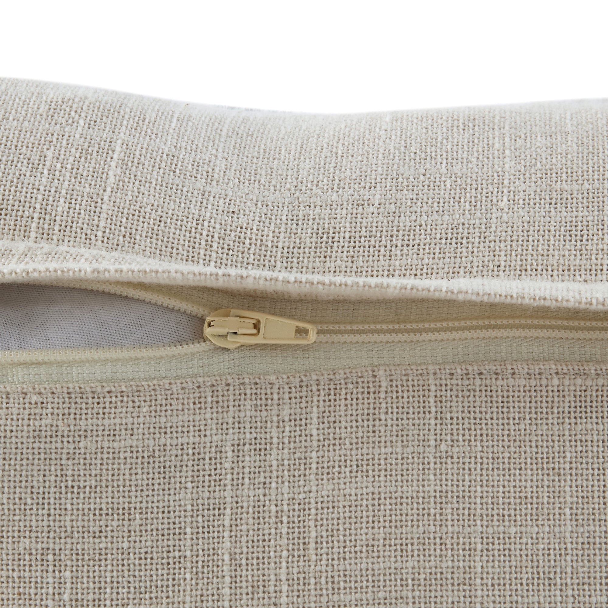 Ikat Collection Lunar Gray Hand Embroidered Pillow