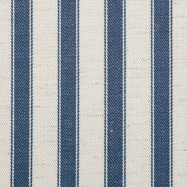 Chilworth Upholstered Ottoman Storage Bed, Blue Stripe Linen Blend