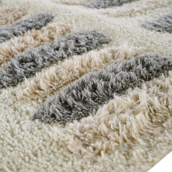 Pebble Hand Tufted New Zealand Wool Rectangular Rug