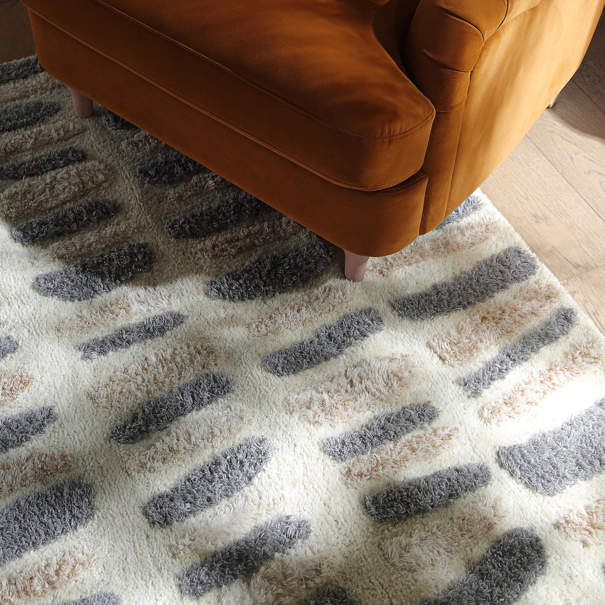 Petsl Rug Nz Pebble Hand Tufted New Zealand Wool Rectangular Rug | daals.com