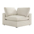 Lutyens Beige Linen Blend Sectional Sofa, Corner Unit
