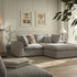 Lutyens Taupe Boucle Sectional Sofa, 2-Piece Chaise