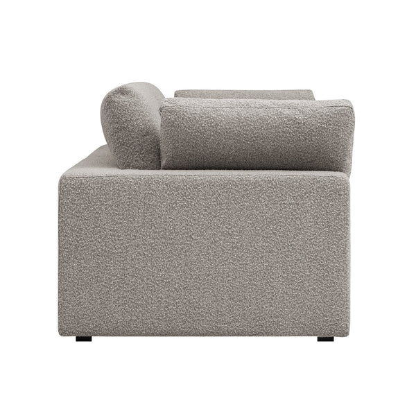 Lutyens Taupe Boucle Sectional Sofa, 2-Piece