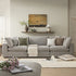 Lutyens Taupe Boucle Sectional Sofa, 3-Piece