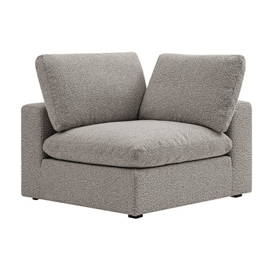 Lutyens Taupe Boucle Sectional Sofa, Corner Unit