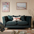 Ashby Chesterfield 2-Seater Sofa, Aegean Blue Velvet